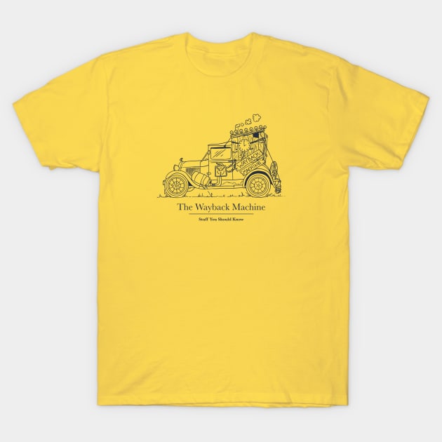 The Wayback Machine T-Shirt by Stuff You Should Know